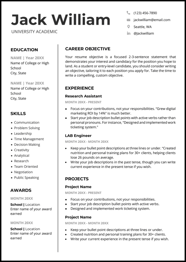 free resume templates word designed for 23 3