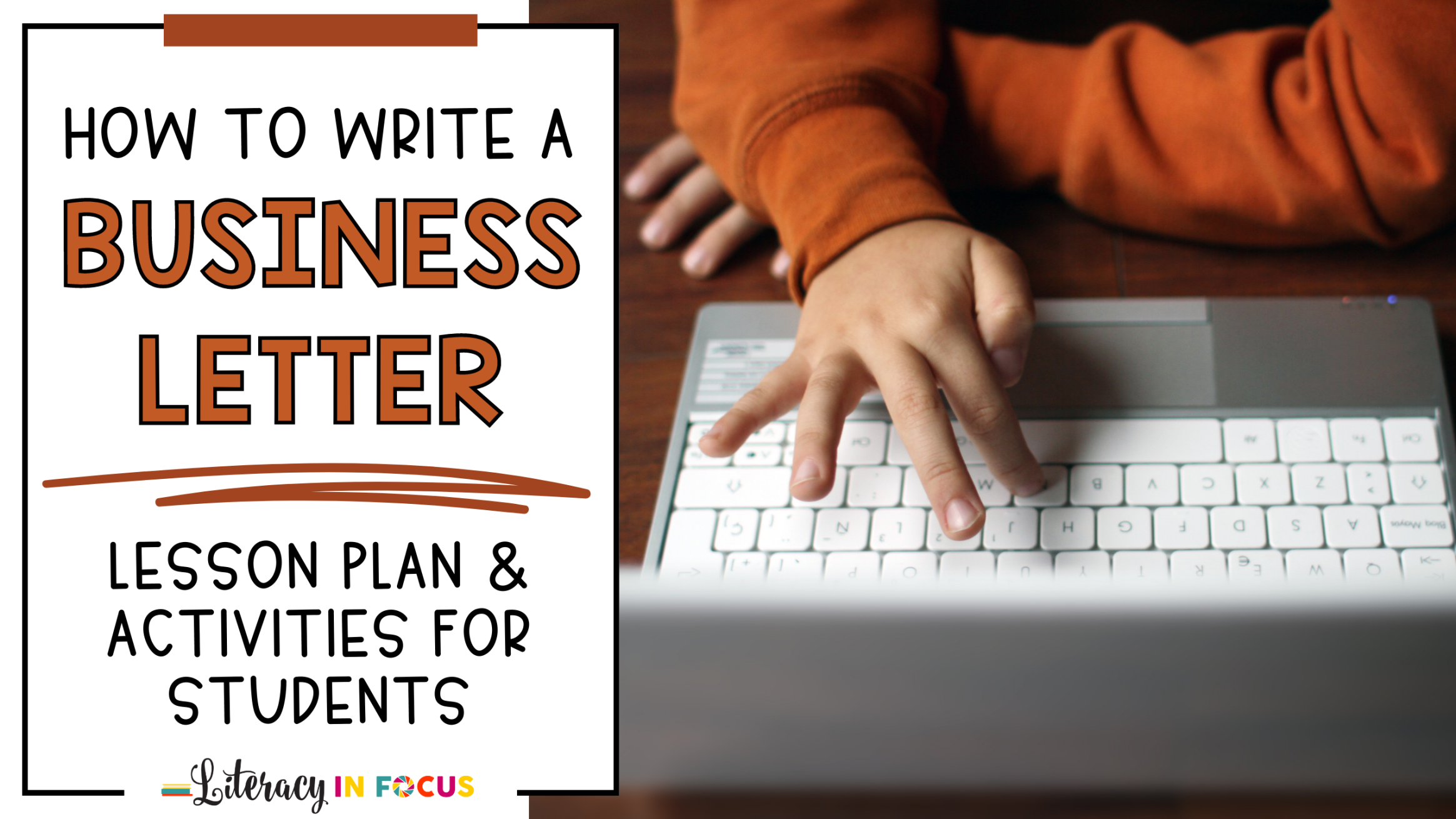 how to write a business letter lesson plan and activities for