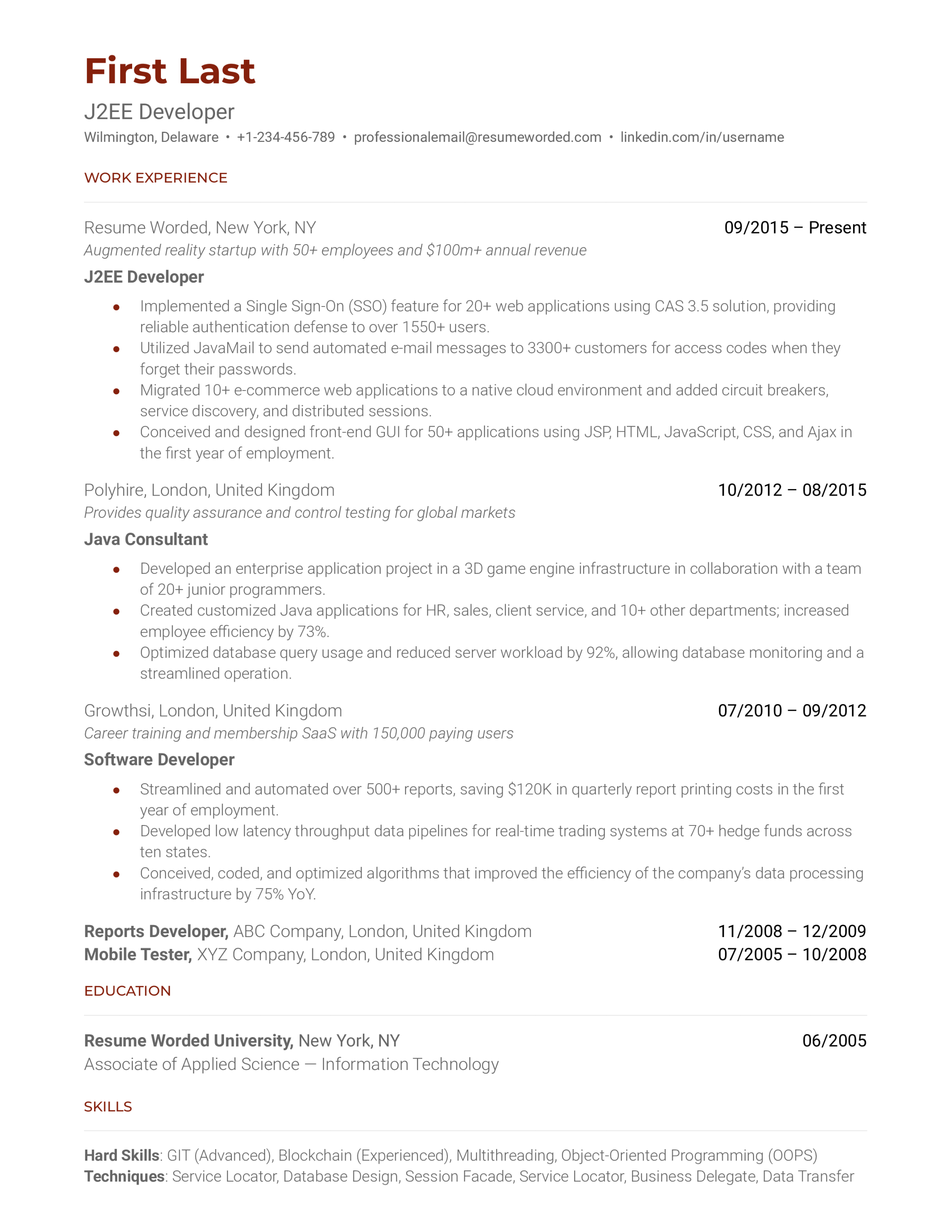 jee developer resume example for 03 resume worded 0