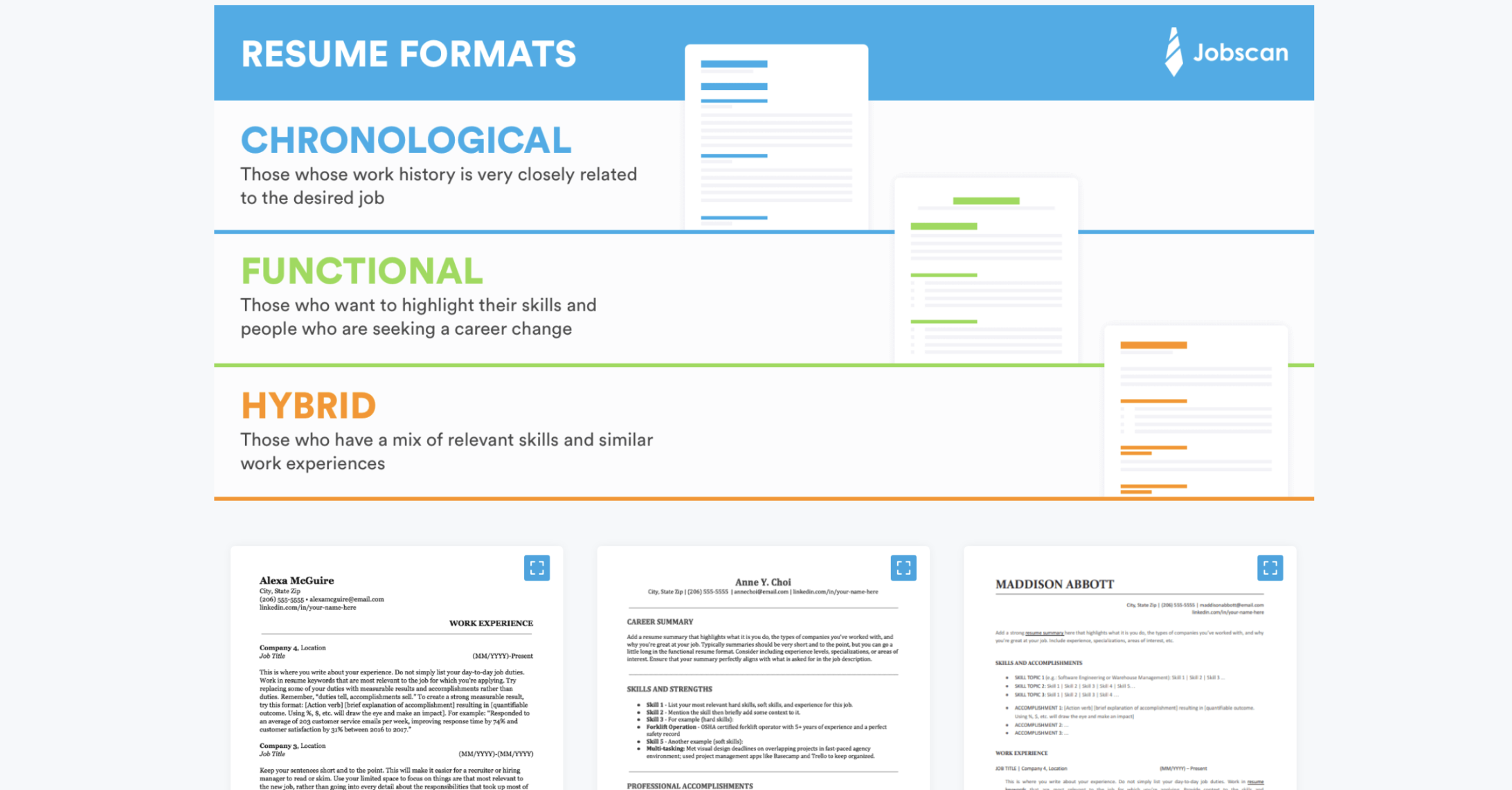 resume formats that help get you job interviews 0